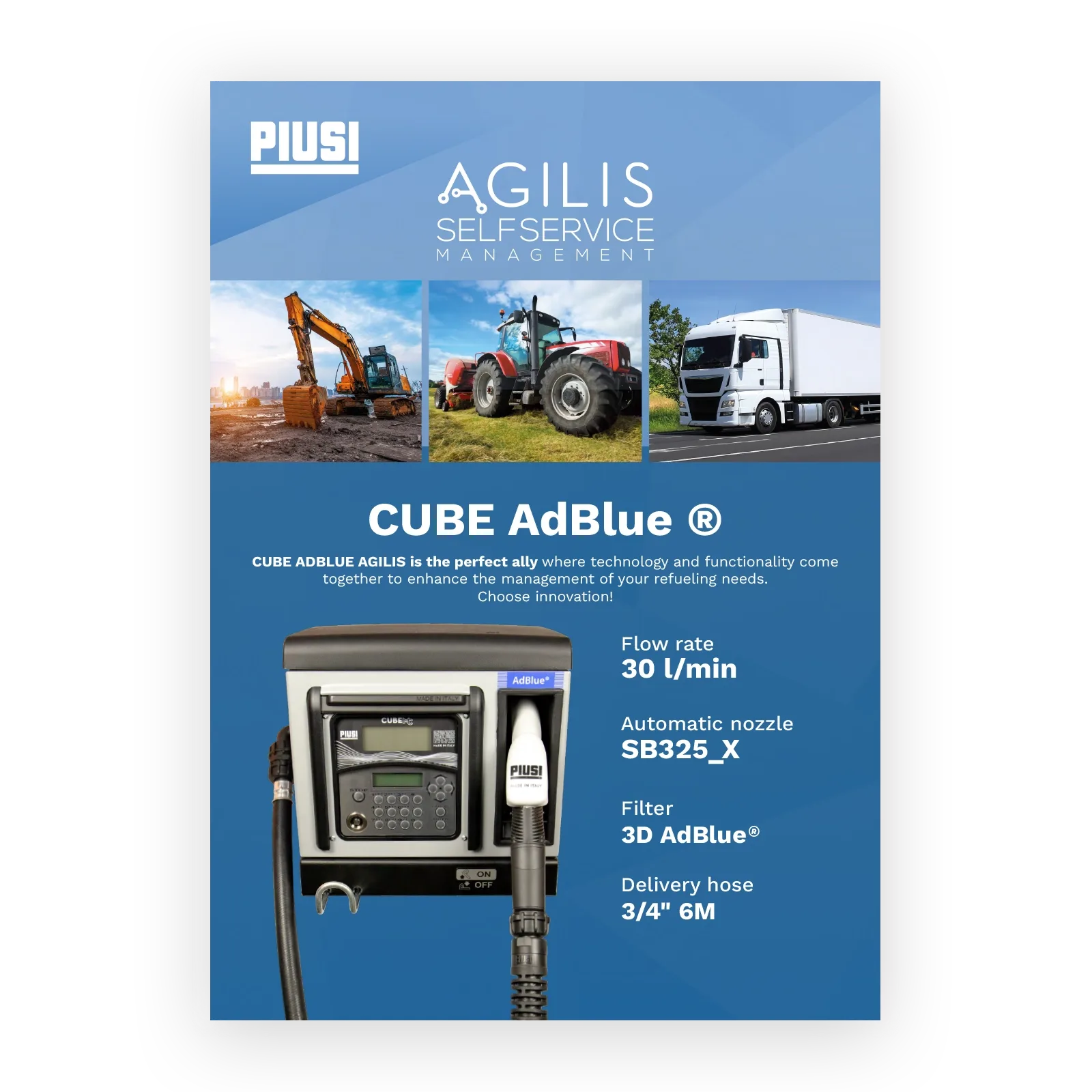 Cube Adblue agilis flyer DE