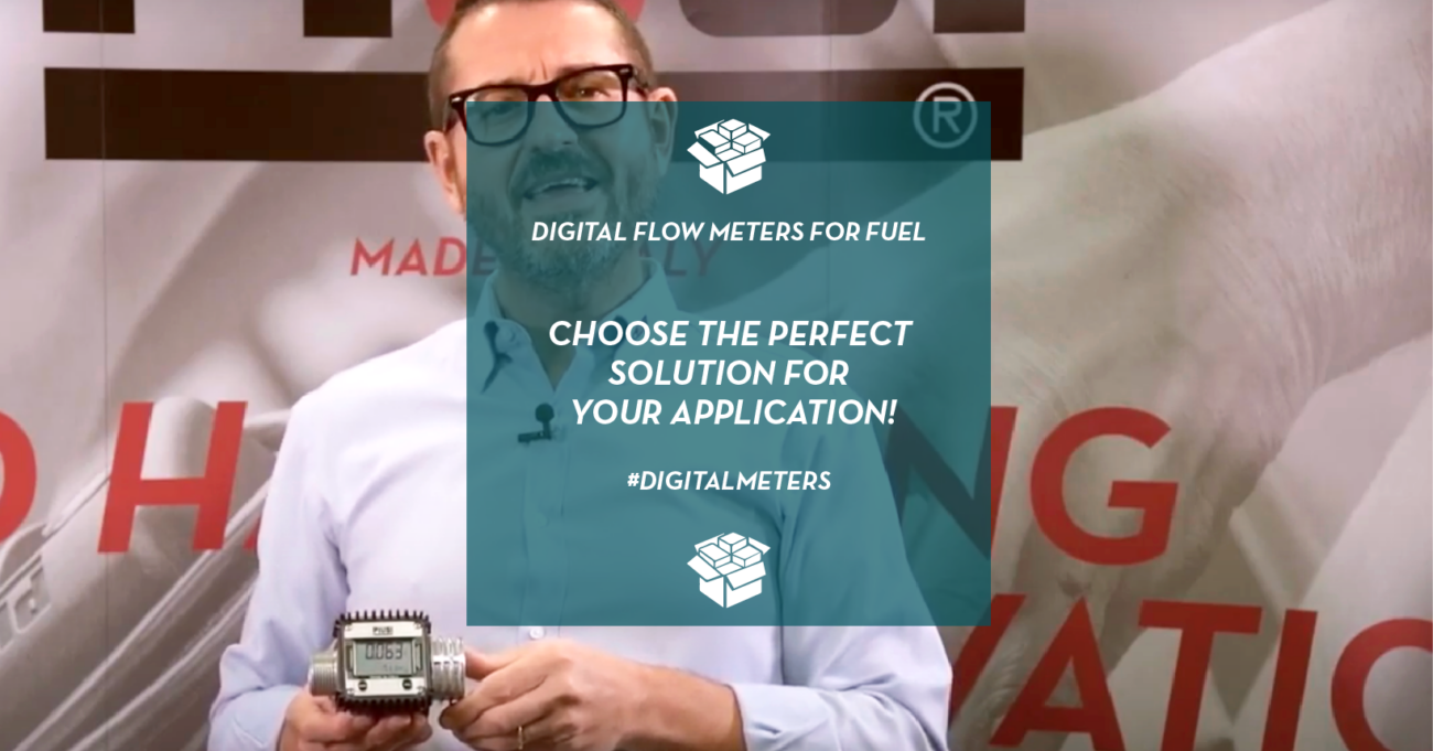 Digital flow meters fuel piusi