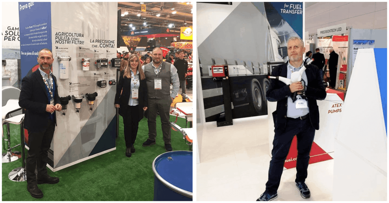Piusi fiere stand
