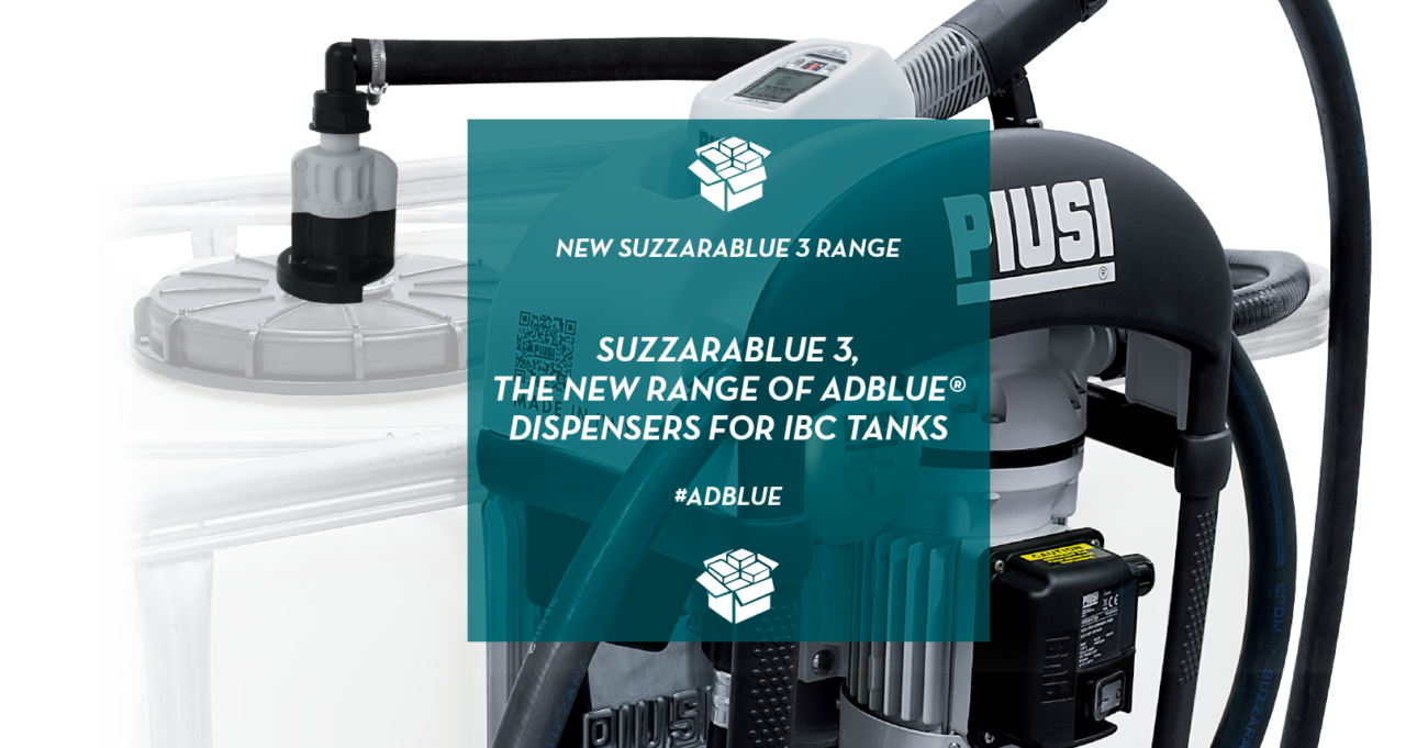 Suzzarablue 3 pro piusi adblue dispensers