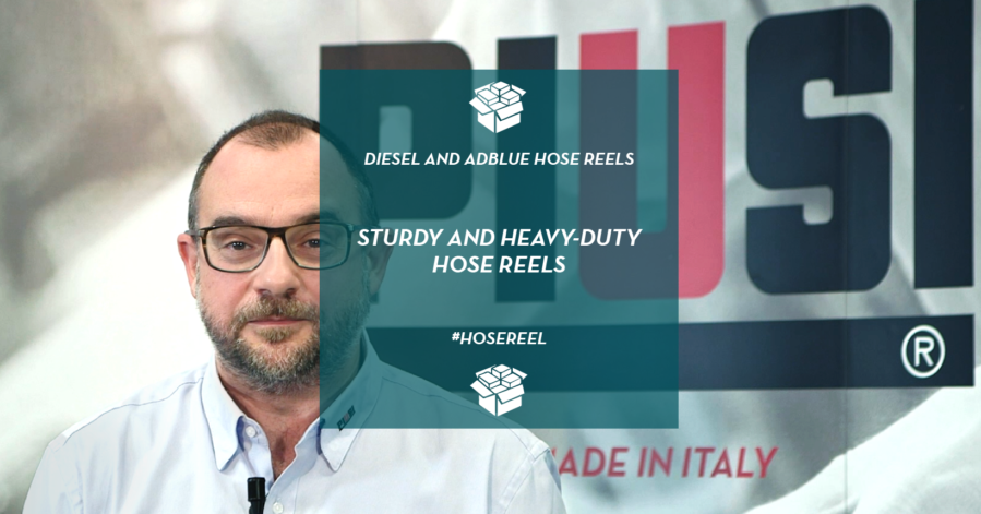 Diesel adblue hose reels piusi