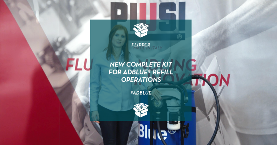 Flipper adblue car filling piusi
