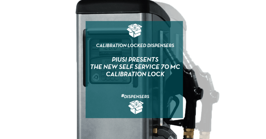 Self service mc 70 piusi calibration lock