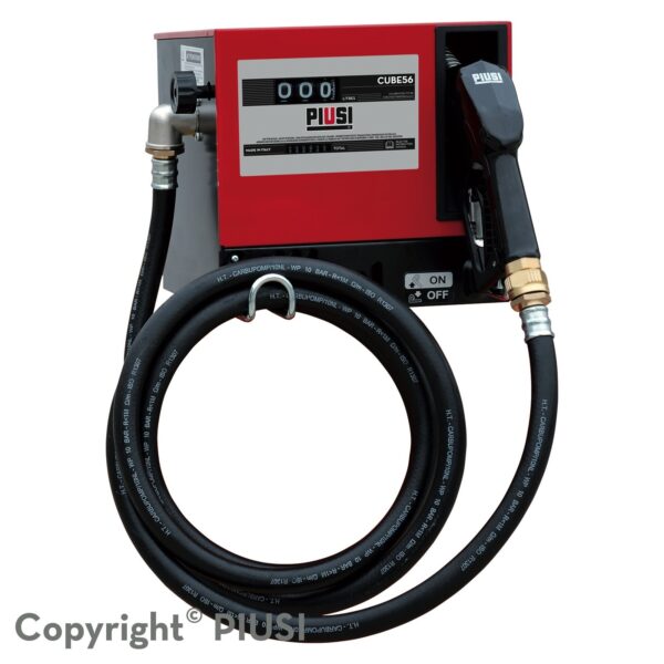 Pompe électrique pour transfert de gasoil 220V, auto-amorçante,  volumétrique, à palettes - Pompe à gasoil 220V avec pistolet - R