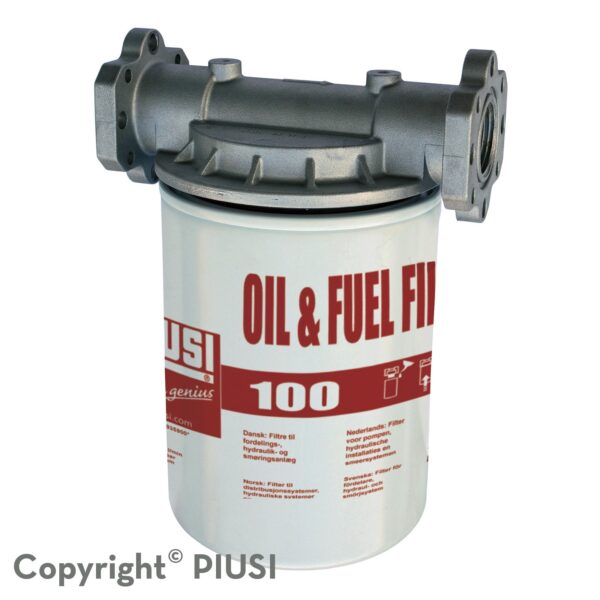 OIL FUEL FILTER 100 L MIN WITH HEAD F09149020