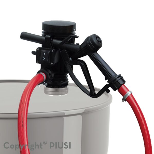 PIUSI Garda2 SET Transferpumpe/Zahnradpumpe 10L/Min für Wasser, Diesel, Öl