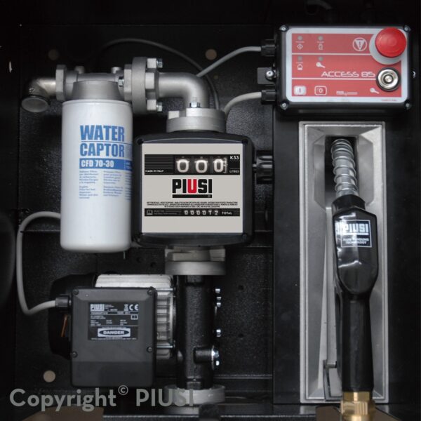 Kit filtre gasoil PIUSI 60l/mn 10 microns 08419