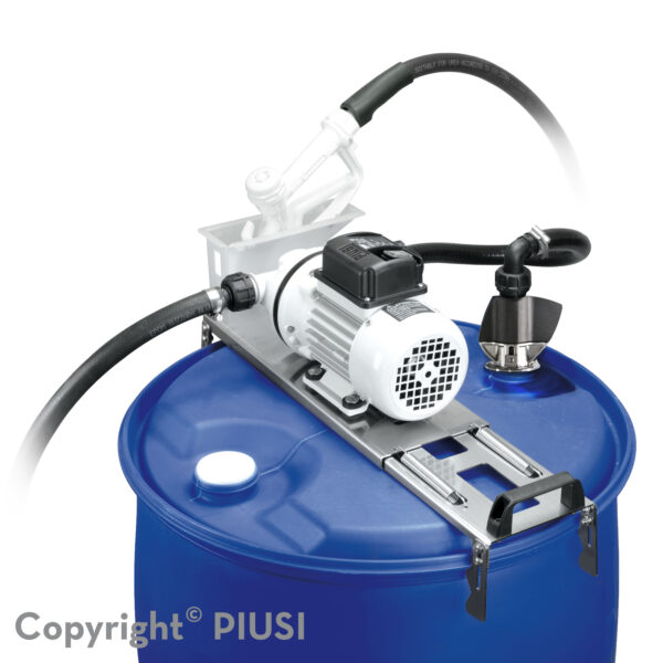 and meter options Piusi Pico drum pump 12vDC or 230vAC power nozzle 